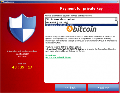 Cryptolocker Ransomware