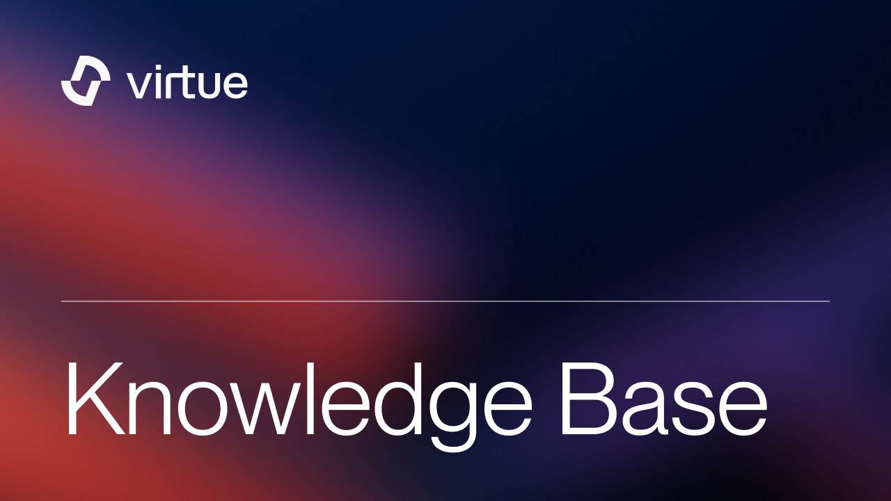 Knowledge base virtue security